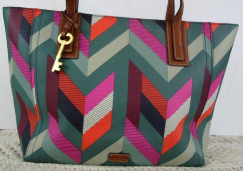 Fossil emma tote - emma, pink